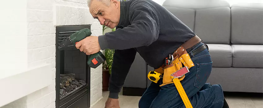 New Indoor Fireplace Installation in New Milford, New Jersey
