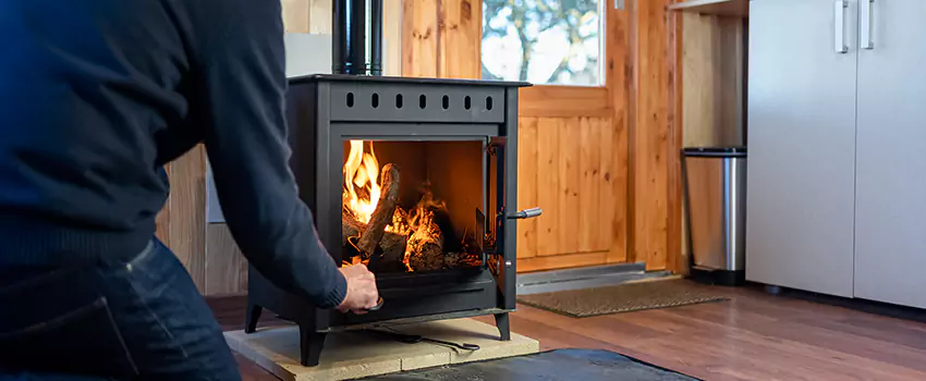 Open Hearth Wood Fireplace Installation in New Milford, NJ