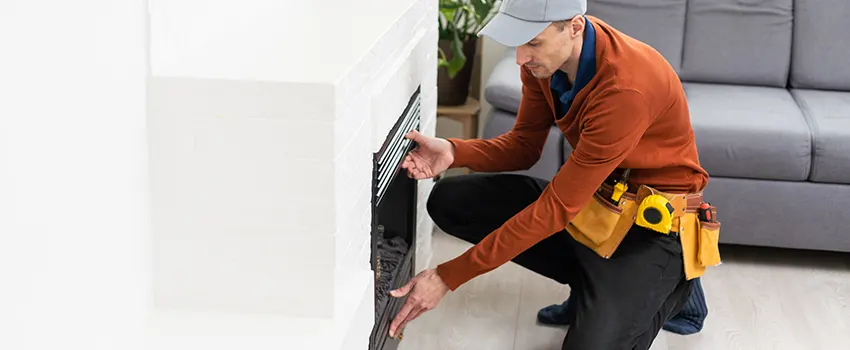 Cost of Fireplace Door Installation Service in New Milford, New Jersey